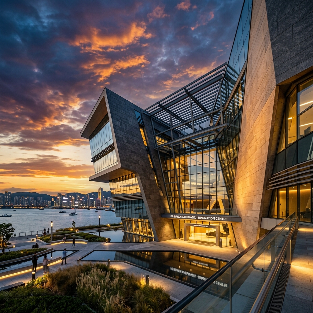 Modern construction project